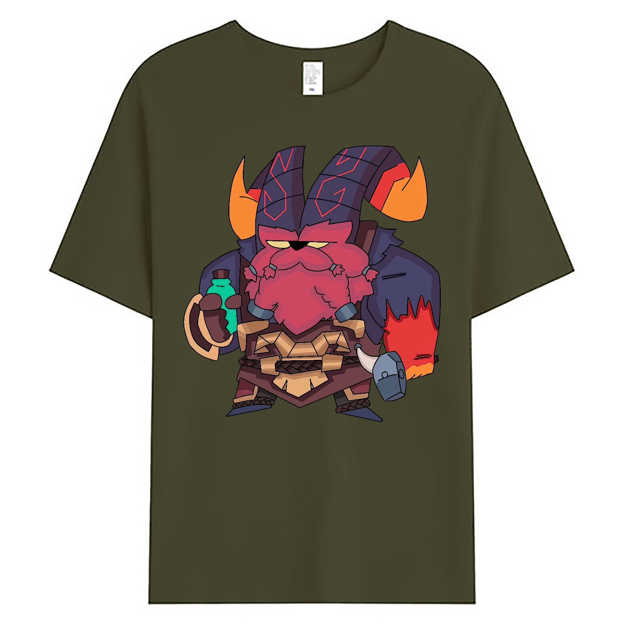 （画像用） リーグ・オブ・レジェンド League of Legends LOL 綿100％ メンズ半袖Tシャツ｜肌触りやわらか＆通気性